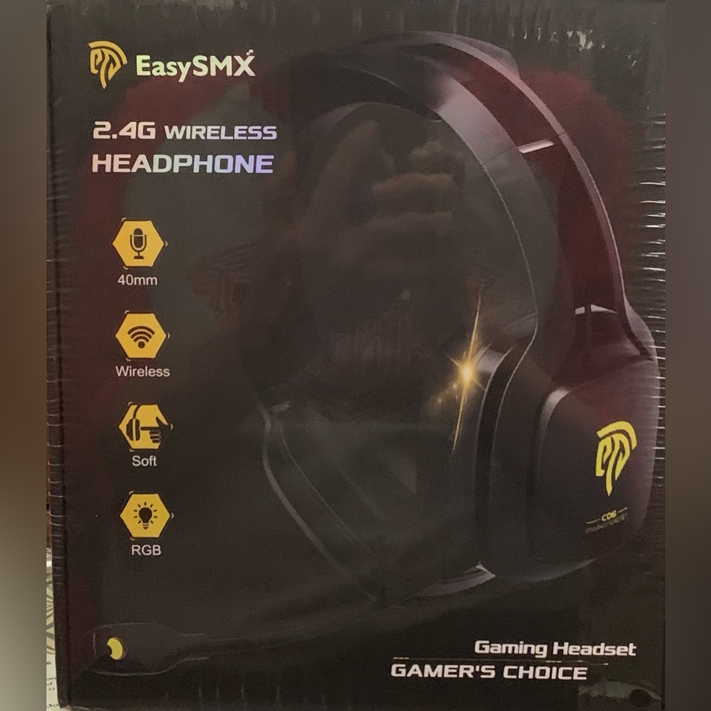 EasySMX C06W 2.4 GHz Wireless 
Gaming Headset